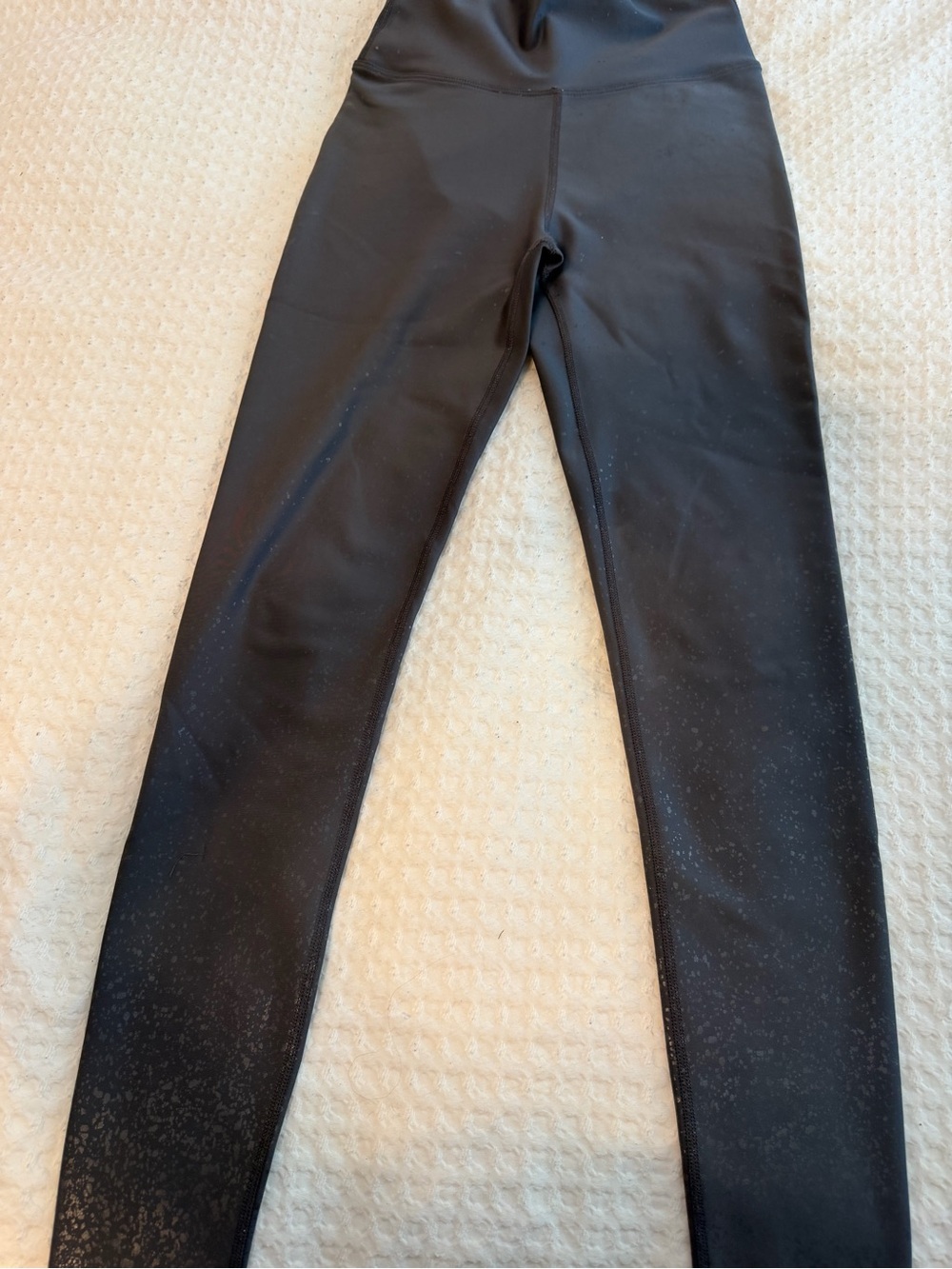 Peloton Black High-Waist Sparkle Leggings